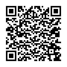 Código QR para número de telefone +12012746743