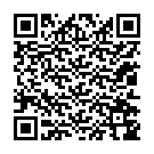 QR-code voor telefoonnummer +12012746745