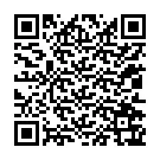 QR-koodi puhelinnumerolle +12012767740