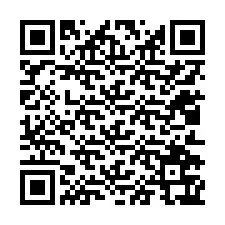 QR-код для номера телефона +12012767742