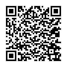 Codice QR per il numero di telefono +12012767743