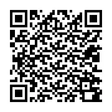 Codice QR per il numero di telefono +12012780627