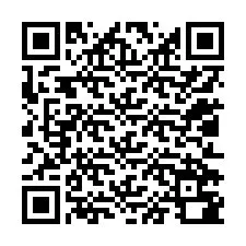 QR код за телефонен номер +12012780628