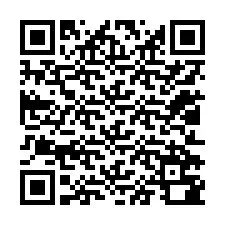 QR-kood telefoninumbri jaoks +12012780629