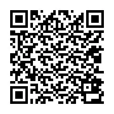 QR kód a telefonszámhoz +12012832962