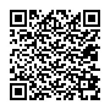 Kode QR untuk nomor Telepon +12012839087