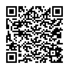 Codice QR per il numero di telefono +12012851813