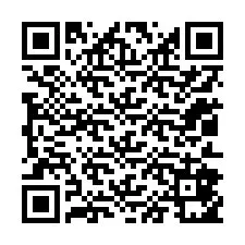 QR-koodi puhelinnumerolle +12012851815