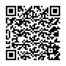 Código QR para número de teléfono +12012851818