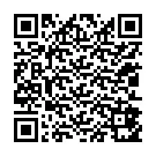 Kode QR untuk nomor Telepon +12012851824