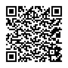 QR-code voor telefoonnummer +12012851831