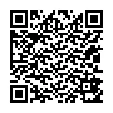 QR-код для номера телефона +12012851835