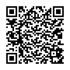 Código QR para número de teléfono +12012851842