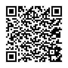 Código QR para número de teléfono +12012851843