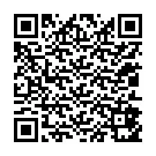 QR код за телефонен номер +12012851844