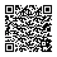 QR-koodi puhelinnumerolle +12012851845