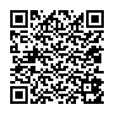 QR-код для номера телефона +12012851846