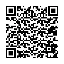 QR код за телефонен номер +12012851847