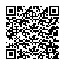 Codice QR per il numero di telefono +12012855525