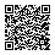 Código QR para número de telefone +12012855529