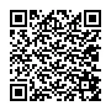 Código QR para número de teléfono +12012855536