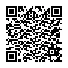 Codice QR per il numero di telefono +12012855539