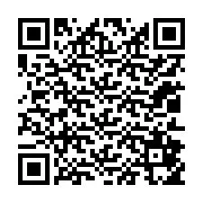 Código QR para número de telefone +12012855545