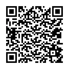 QR-код для номера телефона +12012855547