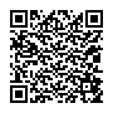 Código QR para número de teléfono +12012855570