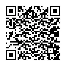 Codice QR per il numero di telefono +12012855573