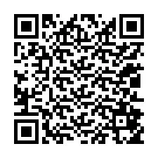 QR kód a telefonszámhoz +12012855574