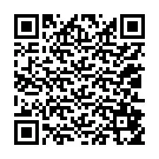 QR-код для номера телефона +12012855578