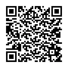 Código QR para número de teléfono +12012855596