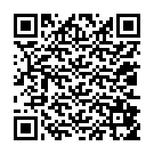 Código QR para número de telefone +12012855598