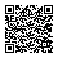 QR-koodi puhelinnumerolle +12012929926