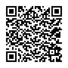 QR Code สำหรับหมายเลขโทรศัพท์ +12012929929