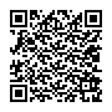 QR код за телефонен номер +12012929936