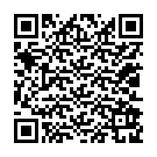 QR код за телефонен номер +12012929939