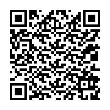 QR-код для номера телефона +12012929940