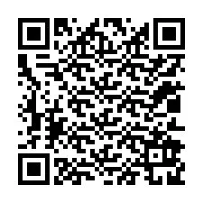 QR-koodi puhelinnumerolle +12012929941