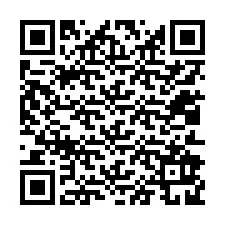 Código QR para número de telefone +12012929943