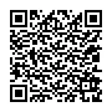 QR Code สำหรับหมายเลขโทรศัพท์ +12012929944