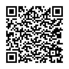 QR код за телефонен номер +12012929946