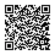 QR Code pour le numéro de téléphone +12012929950