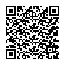 QR kód a telefonszámhoz +12012929951