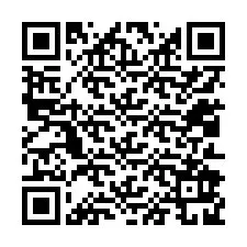 QR код за телефонен номер +12012929953