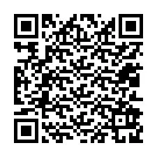 QR код за телефонен номер +12012929957