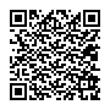 QR код за телефонен номер +12012929963