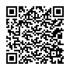 QR код за телефонен номер +12012929965