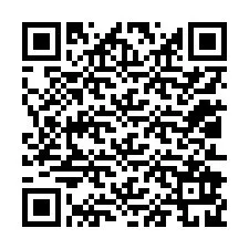 QR kód a telefonszámhoz +12012929969